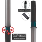 Cabo Extensor Prolongador Telescópico Ajustável Para Rolo De