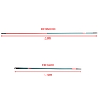 Cabo Extensor Prolongador Telescópico Para Rolo De Pintura 2m