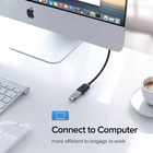 Cabo Extensor Usb 2.0 Ugreen Tipo A Macho Para Fêmea 1.5m