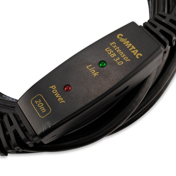 Cabo Extensor Usb 3.0 Am Af 20 Metros Comtac 9376