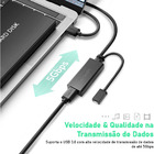 Cabo Extensor Usb 3.0 Ugreen Extensão Ativa 10 Metros