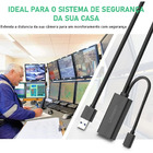 Cabo Extensor Usb 3.0 Ugreen Extensão Ativa 10 Metros