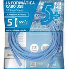 Cabo Extensor Usb 3.1 / 3.0 5m Macho X Fêmea 5gbits 5 Metros