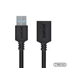 Cabo Extensor Usb A 3.0 Macho Para Usb A 3.0 Femea 28awg Puro