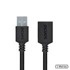 Cabo Extensor Usb A 3.0 Macho Para Usb A 3.0 Femea 28awg Puro