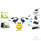 Cabo Extensor Usb Am Via Cabo De Rede Rj45 Até 45 Metros