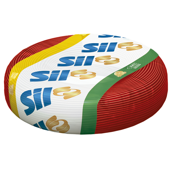 Cabo Flexível 1,5mm 100m Vermelho 750V SIL Fios