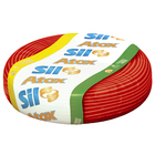 Cabo Flexível 2,5mm 100Metros Vermelho 750V Atoxsil Sil Fios