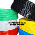 Cabo Flexivel 2,5mm 50 Metros Vermelho