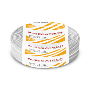 Foto de Cabo Flexível 4mm 100m Branco Megatron