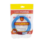 Cabo Flexível 6,00mm 5m Azul 750V Megatron