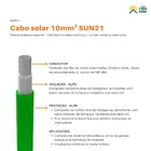Cabo Flexivel 750v 10mm² Verde