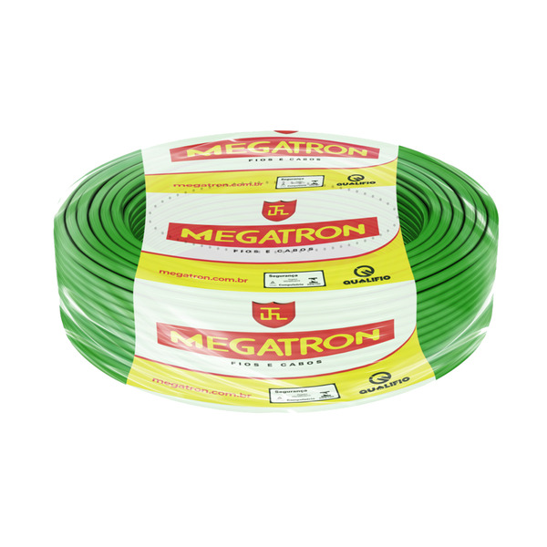 CABO FLEXIVEL 750V 4mm 50M VD MEGA