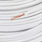 Cabo Flexível Antichamas 750V 6,0mm² Branco 100m Cobrecom