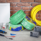 Cabo Flexível Antichamas 750V 6,0mm² Verde 100m Cobrecom