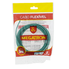 Cabo Flexível  4mm 5Metros Verde Megatron