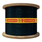 Cabo Flexível Megatron 4mmx800m Bobina 750v Preto
