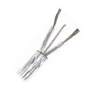 Cabo Flexível Pp 2x0 50mm 3 0 Metros Com Alma De Aço Para Lus