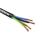 Cabo Flexível PP 4x1,5mm 25Metros Preto 500V Megatron