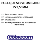 Cabo Flexivel Pp Extensor 2x2,5mm Com 5 Metros