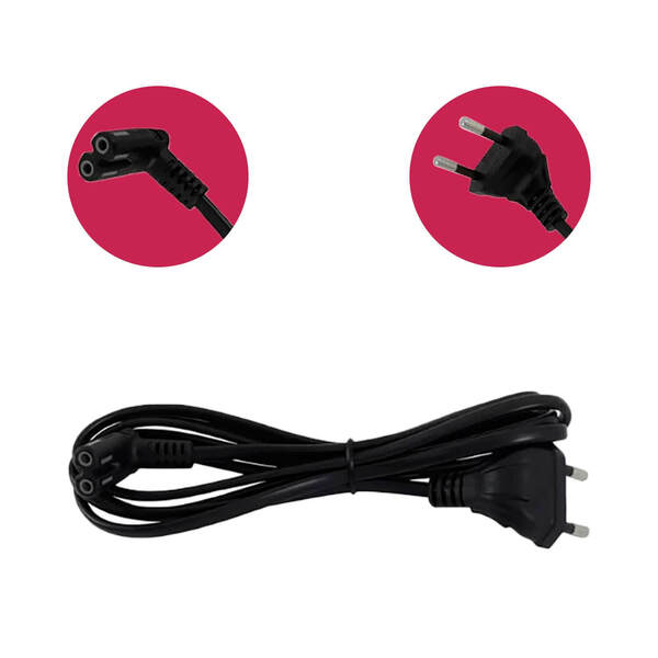 Cabo Força Tipo 8 90 Graus 1,5m Tv Lg Original Ead64108410