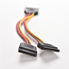 Cabo Força Y Sata Para Fonte Energia Duplo