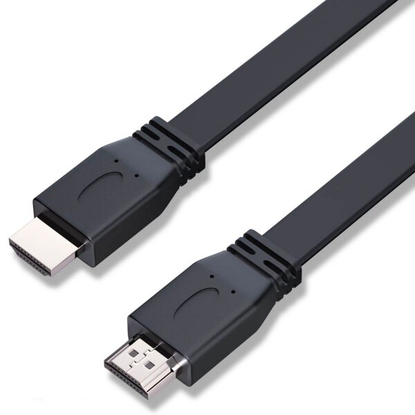 Cabo Hdmi 2.0 Achatado 1 Metro