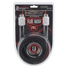 Cabo Hdmi 2.0 Desmontavel Ultrahd 4k 3d 19p 2metros Flat Pix