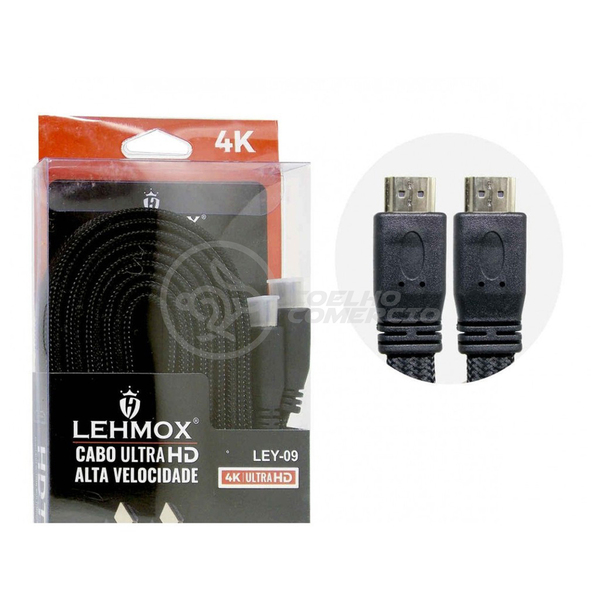 Cabo Hdmi 3 Metros Para Tv Ultra Hd Hdtv 4k 2.0 Alta Velocida