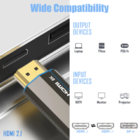 Cabo Hdmi 8k 120hz 2.1 Fibra Ótica Hdr 20 Metros