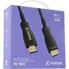 Cabo Hdmi Fibra Óptica 4k Fk781c 10m Fortrek