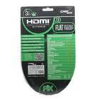 Cabo Hdmi Flat Desmontavel - 2.0 4k Hdr 19p 3m Chip Sce