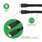 Cabo Hdmi Flat Premium 1 Metro - 4k 2160p Uhd Original Pix