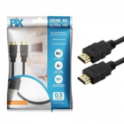 Cabo Hdmi Gold 50cm 4k Hdr Pix 018-2220