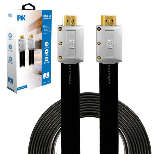 Cabo Hdmi Para Conduíte Desmontável 2 Metros Original Pix Leroy Merlin