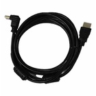 Cabo Hdmi Plugue Reto Curvado 90 Graus Ouro Full Hd 1.4v 3 Me
