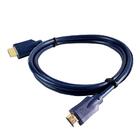 Cabo Hdmi Resolução 8k De 1 Metro Ponta Gold 24k Aquário 8k1