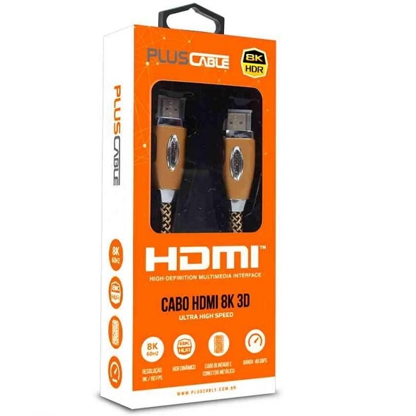 Cabo Hdmi V2.1 2m Hdm2120h Plus Cable