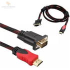 Cabo Hdmi X Vga Macho Conversao De Sinal Vga Pra Receptores