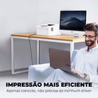 Cabo Impressora Usb 2.0 Ugreen Para Bm 2 Metros Preto