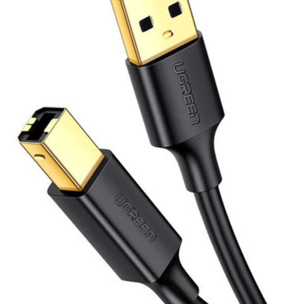Cabo Impressora Usb 2.0 Ugreen Tipo A Para Tipo B 1.5metro