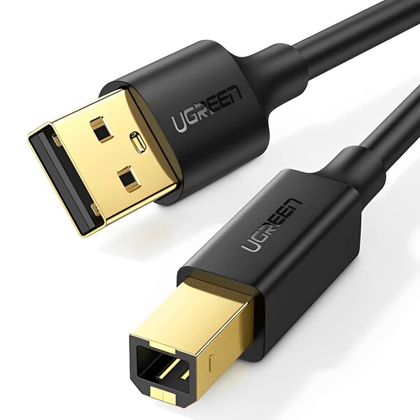 Cabo Impressora Usb 2.0 Ugreen Tipo A Para Tipo B 1metro