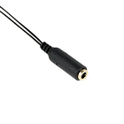 Cabo J2 ST 4C X Fone Microfone Preto Dualcomp