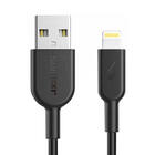 Cabo Lightning 2.4a Preto Com 1 Metro Emborrachado Ss-a1i6 Su