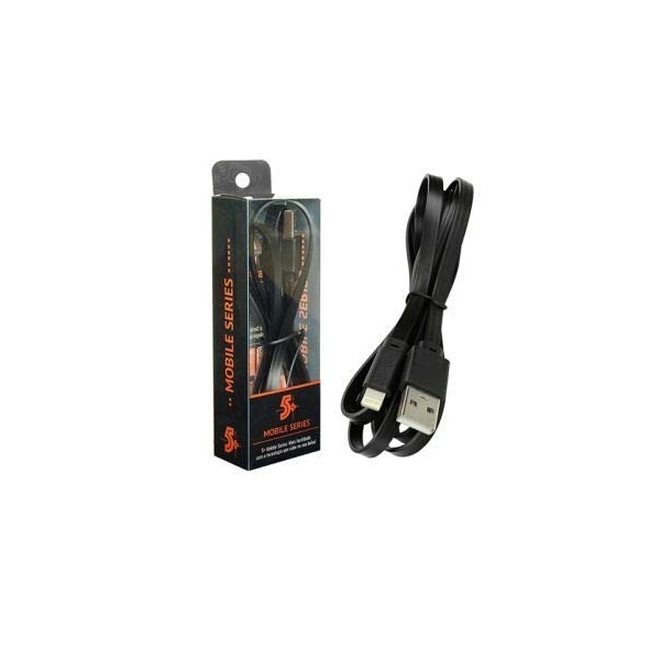Cabo Lightning Mobile + Usb A Macho - 5gb Flat - 1.20m Preto