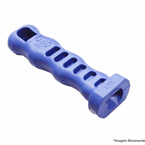 Cabo Lima Nr 01 Plast Azul C-12pcs