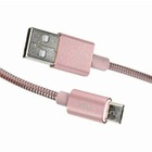 Cabo Micro Usb 2.1 - Rose Metálico Smartphone