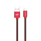 Cabo Micro Usb 2 Mt Vermelho C3 Tech Cb200rd