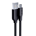 Cabo Micro Usb C Para Usb A 1hora 2.1a Macho 2m Preto