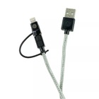 Cabo Micro Usb Com Conector Para Ios 0,9 Metros General Elect